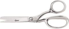 Clauss - 3" LOC, 6" OAL Dubbed Trimmers - Steel Handle, For Paper, Fabric - Industrial Tool & Supply