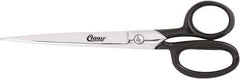 Clauss - 4" LOC, 11-11/16" OAL Straight Shears - Straight Handle, For Paper, Fabric - Industrial Tool & Supply