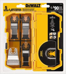 DeWALT - Oscilating Rotary Tool Accessory Kit - UNIVERSAL FITMENT, For Use on All Major Brands (no Adapter Required) - Industrial Tool & Supply