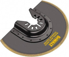 DeWALT - Titanium Head Rotary & Multi-Tool Flush Cutting Blade - Universal Fitment for Use on All Major Brands (No Adapter Required) - Industrial Tool & Supply