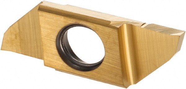 Iscar - 22SCIR Grade IC1008, 1.5mm Cutting Width Carbide Grooving Insert - Industrial Tool & Supply