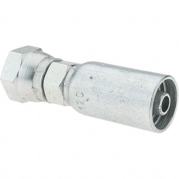Value Collection - Female Steel Hydraulic Hose Swivel - -6 Hose Size, 3/8" Hose Diam - Industrial Tool & Supply