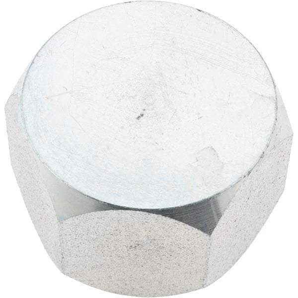 Value Collection - 1" Tube OD, 37° Steel Flared Tube Cap - 1-5/16-12 Flare Ends - Industrial Tool & Supply