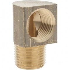 Value Collection - Brass & Chrome Pipe Fittings Type: 90 Street Elbow Fitting Size: 3/8 x 3/8 - Industrial Tool & Supply