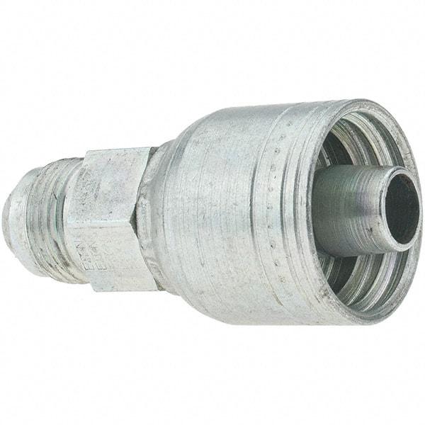 Value Collection - 3/4-16 JIC Steel Hydraulic Hose Adapter - -8 Hose Size, 1/2" Hose Diam, Series TTC - Industrial Tool & Supply