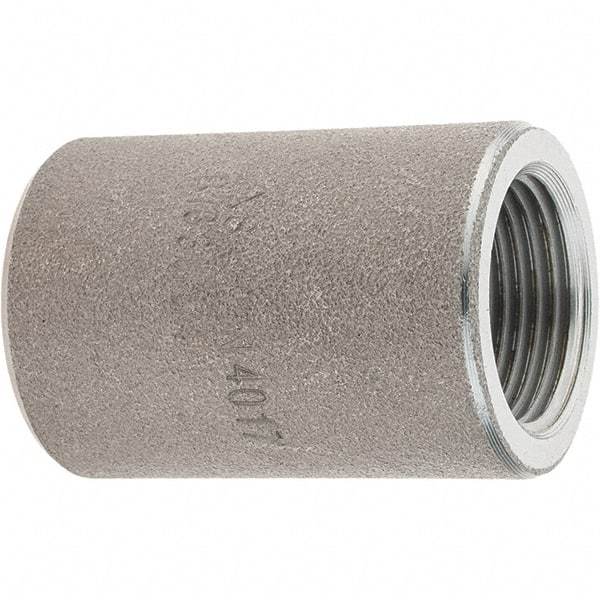Value Collection - Size 3/4", Class 3,000, Forged Carbon Steel Black Pipe Coupling - NPT End Connection - Industrial Tool & Supply