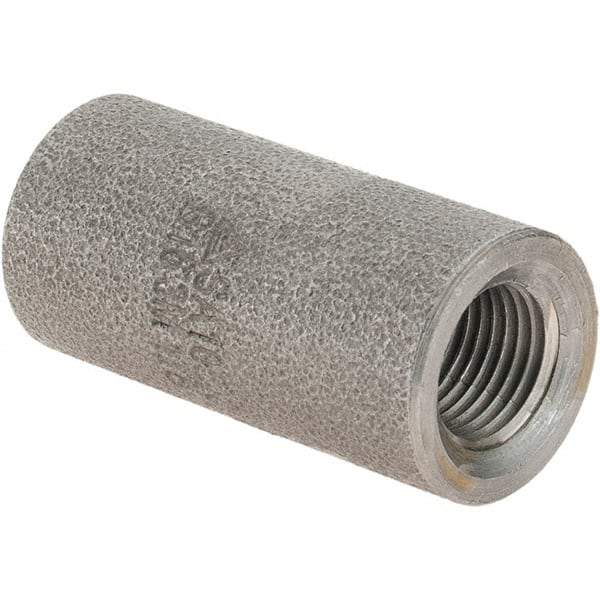Value Collection - Size 1/8", Class 3,000, Forged Carbon Steel Black Pipe Coupling - NPT End Connection - Industrial Tool & Supply