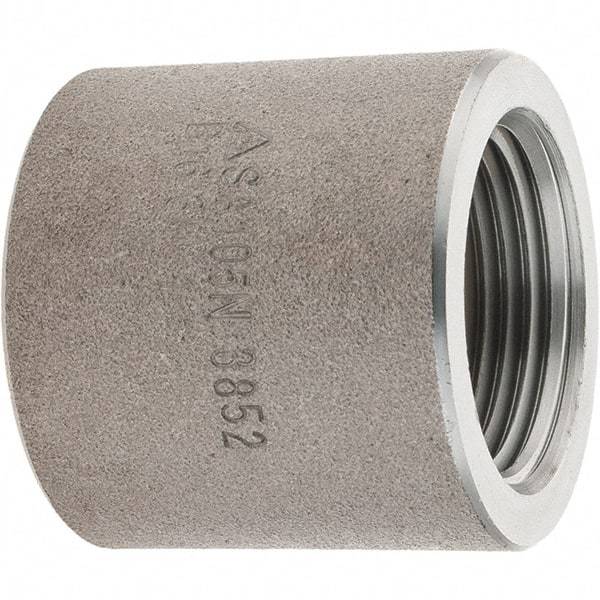 Value Collection - Size 1", Class 3,000, Forged Carbon Steel Black Pipe Cap - NPT End Connection - Industrial Tool & Supply
