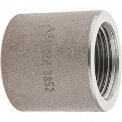 Value Collection - Size 1", Class 3,000, Forged Carbon Steel Black Pipe Cap - NPT End Connection - Industrial Tool & Supply