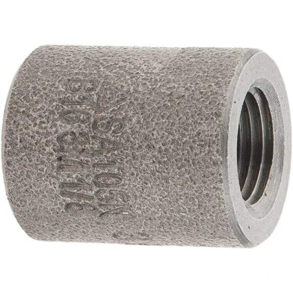 Value Collection - Size 1/8", Class 3,000, Forged Carbon Steel Black Pipe Cap - NPT End Connection - Industrial Tool & Supply