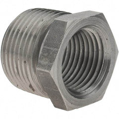 Value Collection - Size 3/4 x 1/2", Class 150, Steel Black Pipe Hex Bushing - 150 psi, Threaded End Connection - Industrial Tool & Supply