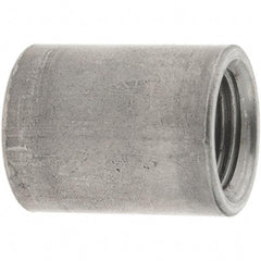 Value Collection - Size 3/8", Class 150, Malleable Iron Black Pipe Coupling - 150 psi, Threaded End Connection - Industrial Tool & Supply