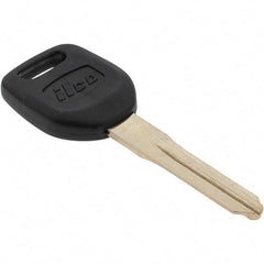 Value Collection - Ilco Key Blank - Nickel/Plastic - Industrial Tool & Supply
