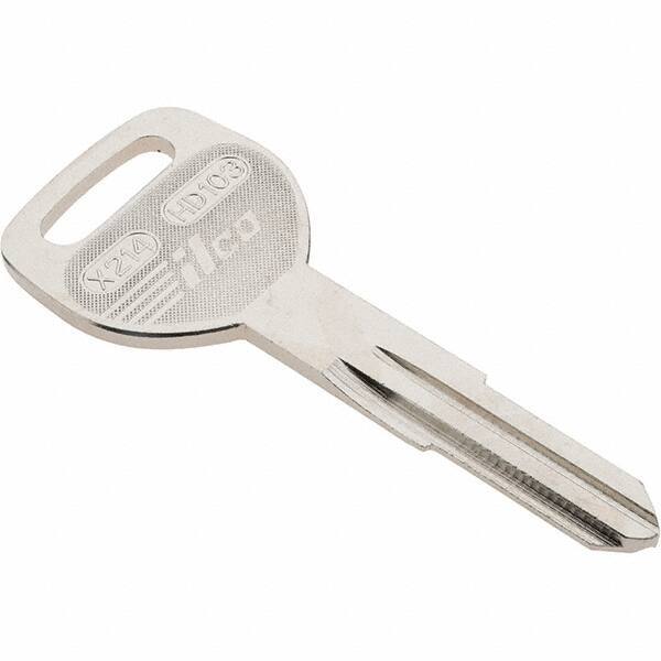 Value Collection - Honda Key Blank - Nickel - Industrial Tool & Supply