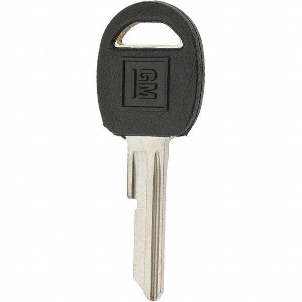 Value Collection - GM Key Blank - Nickel/Plastic - Industrial Tool & Supply