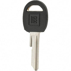 Value Collection - GM Key Blank - Nickel/Plastic - Industrial Tool & Supply