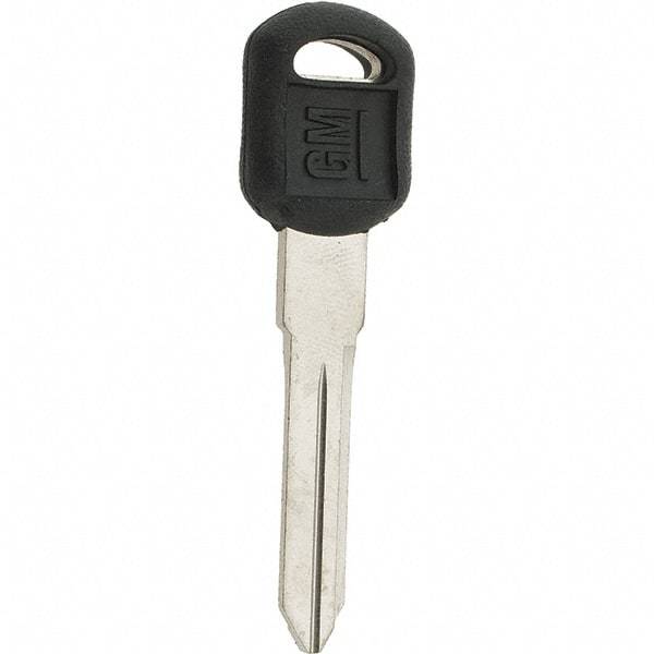 Value Collection - GM Key Blank - Nickel/Plastic - Industrial Tool & Supply