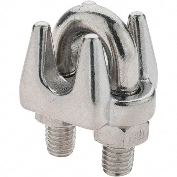 Value Collection - 5/16" Wire Rope Clips - Stainless Steel - Industrial Tool & Supply