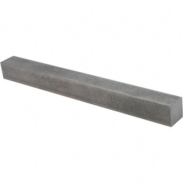 Value Collection - 12" Long x 1-1/4" High x 1-1/4" Wide, Plain Steel Undersized Key Stock - Cold Drawn Steel - Industrial Tool & Supply