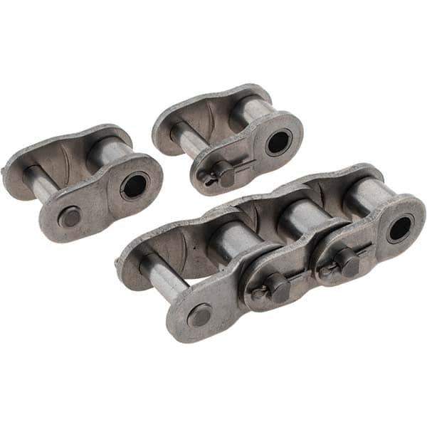 Value Collection - ANSI 60, Roller Chain Offset Link - For Use with Stainless Steel Single Strand Chain - Industrial Tool & Supply