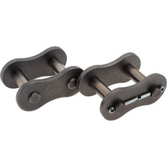 Value Collection - ANSI 140, Cottered Roller Chain Connecting Link - For Use with Single Strand Chain - Industrial Tool & Supply