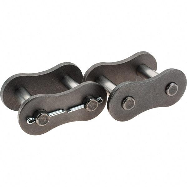 Value Collection - ANSI 160, Cottered Roller Chain Connecting Link - For Use with Single Strand Chain - Industrial Tool & Supply