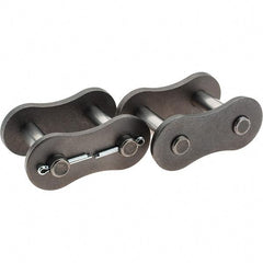 Value Collection - ANSI 160, Cottered Roller Chain Connecting Link - For Use with Single Strand Chain - Industrial Tool & Supply