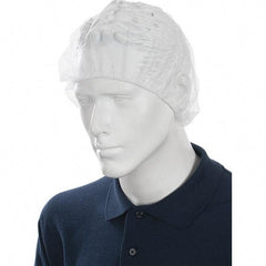Value Collection - Disposable Beard Covers, Bouffants & Hairnets Type: Hairnet Material: Nylon - Industrial Tool & Supply