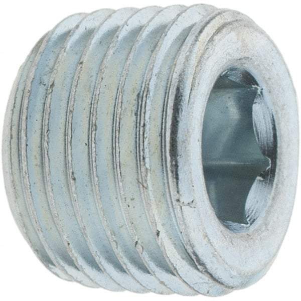 Value Collection - Industrial Pipe Hex Plug - MNPT - Industrial Tool & Supply