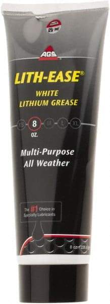 Value Collection - 8 oz Tube Lithium General Purpose Grease - White, - Industrial Tool & Supply