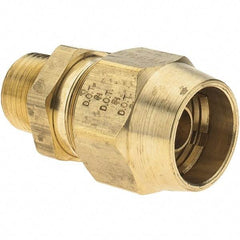Parker - 1/2 MNPT, Reusable Hose Male Fitting - 1/2" Hose ID - Industrial Tool & Supply