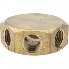 Value Collection - Milton Pneumatic Hose Coupler - Brass - Industrial Tool & Supply