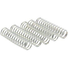 Value Collection - 1/2" OD, 0.047" Wire, Compression Spring - 6.29 Lb Spring Rating, Spring Steel - Industrial Tool & Supply