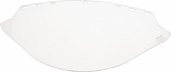 Value Collection - Clear Propionate Face Shield - 20" High x 10" Wide x 0.6" Thick - Industrial Tool & Supply