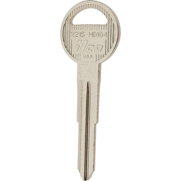 Value Collection - Honda Key Blank - Nickel - Industrial Tool & Supply