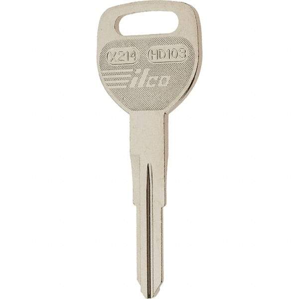 Value Collection - Honda Key Blank - Nickel - Industrial Tool & Supply