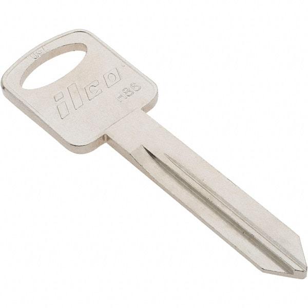 Value Collection - Ilco Key Blank - Nickel - Industrial Tool & Supply