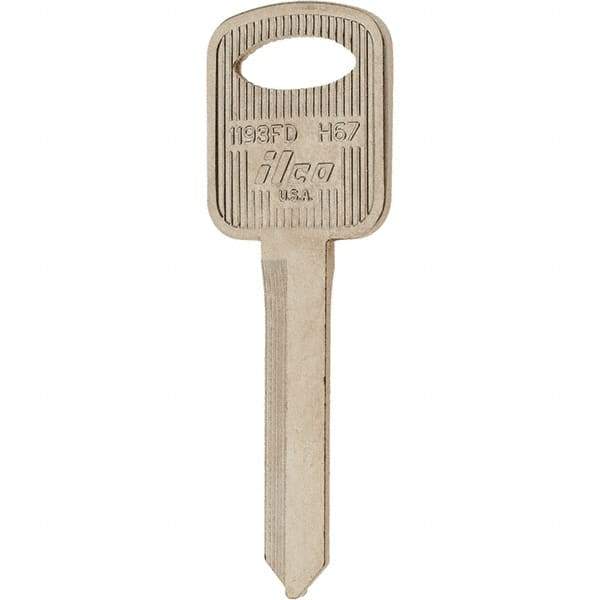 Value Collection - Ford Key Blank - Nickel - Industrial Tool & Supply