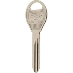 Value Collection - Nissan Key Blank - Nickel - Industrial Tool & Supply