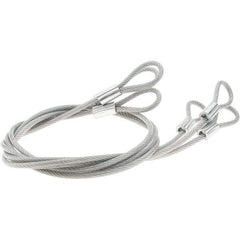 Value Collection - Locking Cable & Chain Length (Inch): 48 Length (Feet): 4 - Industrial Tool & Supply
