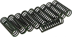Value Collection - 15/32" OD, 0.055" Wire, 1-15/32" Free Length, Compression Spring - Spring Steel - Industrial Tool & Supply