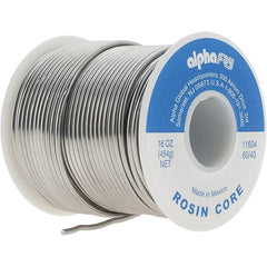Solder; Type: Rosin Core Solder; Material: Alloy 60/40; Solder Type: Rosin Core Solder