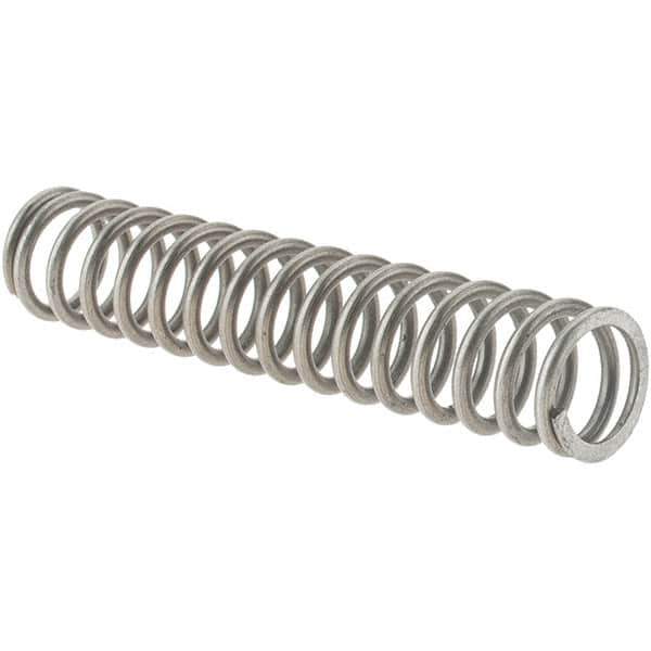 Value Collection - 1/2" OD, 0.063" Wire, Compression Spring - 18 Lb Spring Rating, Spring Steel - Industrial Tool & Supply