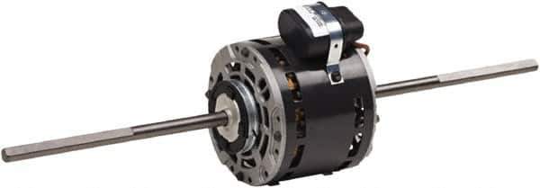 US Motors - 1/2 hp, TEAO Enclosure, 1,100 RPM, 208/230 Volt, 60 Hz, Industrial Electric AC/DC Motor - 3 Speed, SAB/Sleeve Bearings, B Class Insulation, CCW Lead End - Industrial Tool & Supply