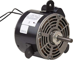 US Motors - 1/4 hp, OPAO Enclosure, Auto Thermal Protection, 1,075 RPM, 208-230 Volt, 60 Hz, Industrial Electric AC/DC Motor - Size 48 Frame, Bracket Mount, 2 Speed, Sleeve Bearings, 2.2-2.5 Full Load Amps, B Class Insulation, Reversible - Industrial Tool & Supply