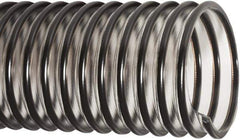 Flexaust - 3" ID, 26 Hg Vac Rating, 32 psi, Polyurethane Vacuum & Duct Hose - 25' Long, Clear/Black, 5-1/2" Bend Radius, -40 to 200°F - Industrial Tool & Supply