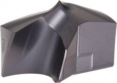 Kennametal - Series KSEM Plus, 1-3/16" Diam Grade KCPM45 140° Replaceable Drill Tip - Carbide, TiAlN Finish, 8 Seat Size - Industrial Tool & Supply