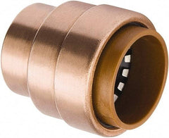 B&K Mueller - 3/4" Outside Diam, Metal Push-to-Connect Tube Cap - 200 Max psi, Tube Connection, Rubber O-Ring - Industrial Tool & Supply