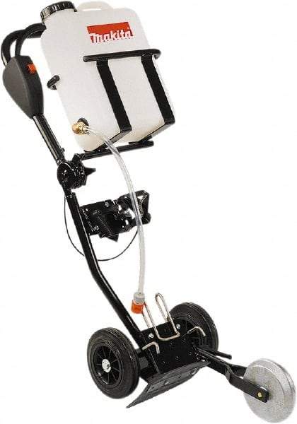 Makita - Power Saw Dolly & Gravity Feed Tank - For Use with Power Cutters - Industrial Tool & Supply