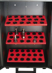 Huot - 30 Hole Tool Crib Storage Cabinet - Industrial Tool & Supply